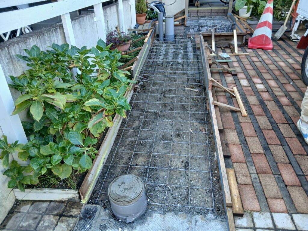 本日のつぶやき..📝/408【愛知・名古屋の外構工事専門店ブログ】スロープ造作工事　エクステリア　外構工事　施工事例　名古屋市|パートナーホーム