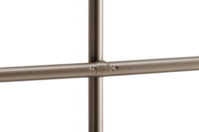 高い耐候性を持つ複合被膜処理を採用しているため、アルミメッシュの各溶接部表面に溶接痕が発生しますが、商品の性能には問題ありません。 三協アルミ　門扉　モダン　おしゃれ　エクステリア　愛知・名古屋の外構専門店パートナーホームのエクステリア　製品一覧　形材門扉　ニュータウンリード|パートナーホーム