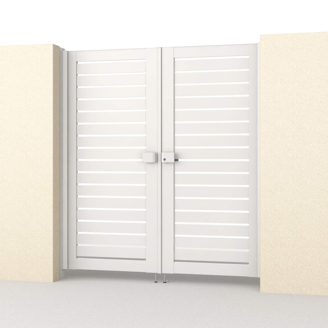 0818/すき間ガード（吊元側）/ホワイト（WH） EG020290　三協アルミ　門扉　モダン　おしゃれ　エクステリア　愛知・名古屋の外構専門店パートナーホームのエクステリア　製品一覧　形材門扉　レジリアハイタイプ　Y3H型|パートナーホーム