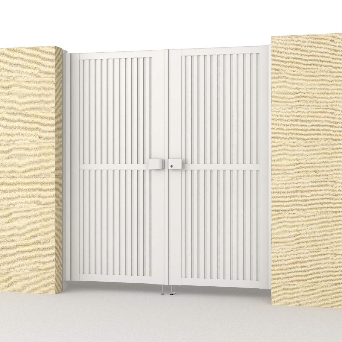 0818/すき間ガード（吊元側）/ホワイト（WH） EG020310　三協アルミ　門扉　モダン　おしゃれ　エクステリア　愛知・名古屋の外構専門店パートナーホームのエクステリア　製品一覧　形材門扉　レジリアハイタイプ　TLH型|パートナーホーム