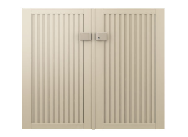 三協アルミ　門扉　モダン　おしゃれ　エクステリア　愛知・名古屋の外構専門店パートナーホームのエクステリア　製品一覧　形材門扉　レジリア　TL型（たてルーバー）|パートナーホーム