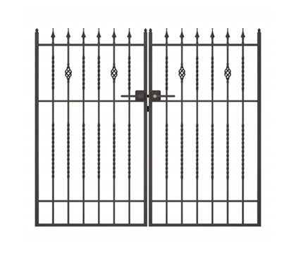 1型　三協アルミ　門まわり　モダン　おしゃれ　エクステリア　愛知・名古屋の外構専門店パートナーホームのエクステリア　製品一覧　鋳物門扉　キャスタイル|パートナーホーム