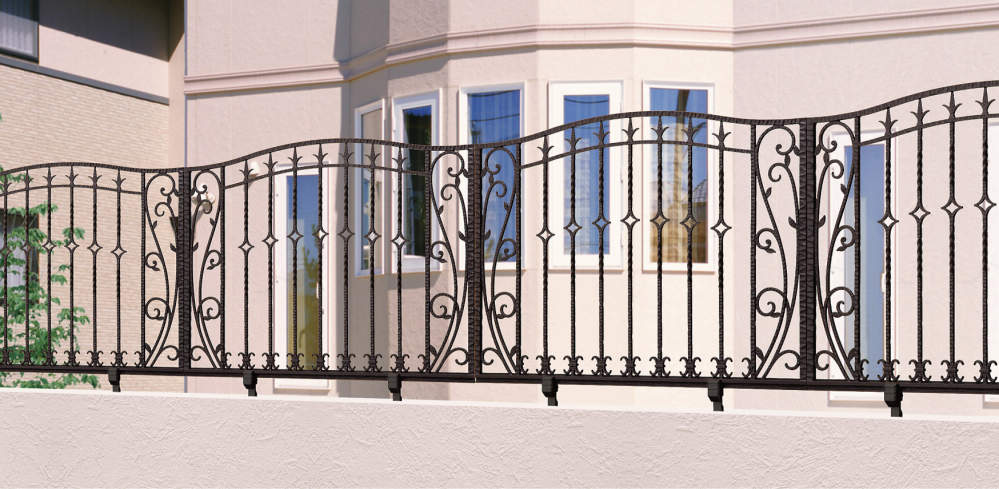 調和のとれた門まわりを演出するコーディネート商品を用意しています。　三協アルミ　門まわり　モダン　おしゃれ　エクステリア　愛知・名古屋の外構専門店パートナーホームのエクステリア　製品一覧　鋳物門扉　アリッサム　|パートナーホーム