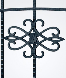 A1型　オーナメント　三協アルミ　門まわり　モダン　おしゃれ　エクステリア　愛知・名古屋の外構専門店パートナーホームのエクステリア　製品一覧　鋳物門扉　プロヴァンス|パートナーホーム