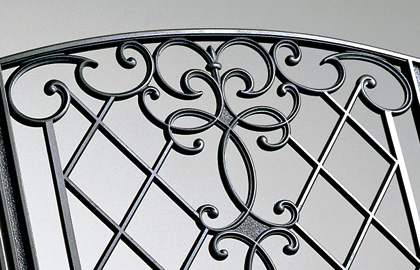 1型　三協アルミ　門まわり　モダン　おしゃれ　エクステリア　愛知・名古屋の外構専門店パートナーホームのエクステリア　製品一覧　鋳物門扉　キャスリート|パートナーホーム