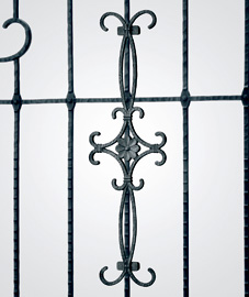 A2型　オーナメント　三協アルミ　門まわり　モダン　おしゃれ　エクステリア　愛知・名古屋の外構専門店パートナーホームのエクステリア　製品一覧　鋳物門扉　プロヴァンス|パートナーホーム