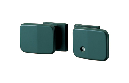 タッチ錠 外側からはレバーを押すだけ、内側からはレバーを引くだけで扉が開きます。　三協アルミ　門まわり　モダン　おしゃれ　エクステリア　愛知・名古屋の外構専門店パートナーホームのエクステリア　製品一覧　鋳物門扉　キャスリート|パートナーホーム