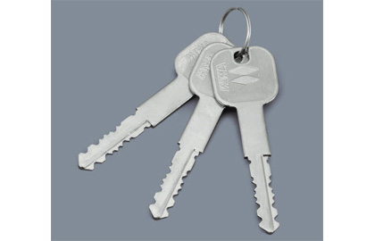 専用キー　三協アルミ　門まわり　モダン　おしゃれ　エクステリア　愛知・名古屋の外構専門店パートナーホームのエクステリア　製品一覧　鋳物門扉　ファンセル|パートナーホーム