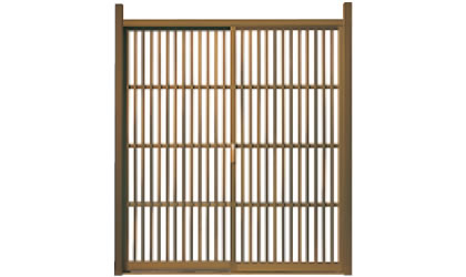 柳格子　三協アルミ　門まわり　モダン　おしゃれ　エクステリア　愛知・名古屋の外構専門店パートナーホームのエクステリア　製品一覧　鋳物門扉　アルミ門戸　福野|パートナーホーム