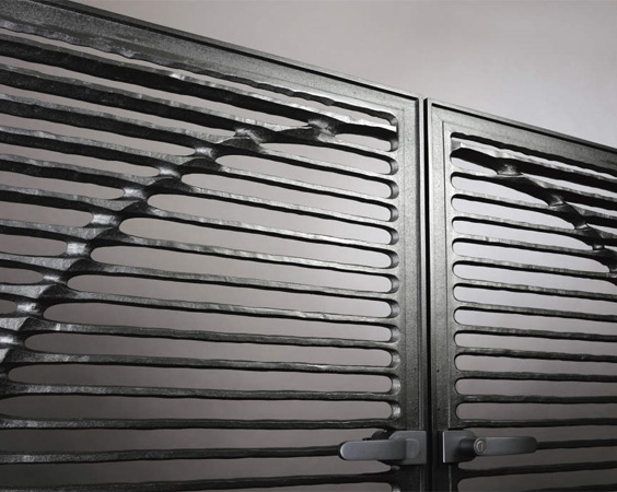 三協アルミ　門まわり　モダン　おしゃれ　エクステリア　愛知・名古屋の外構専門店パートナーホームのエクステリア　製品一覧　鋳物門扉　ダイリン|パートナーホーム