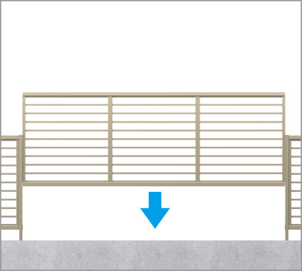 スライド施工 三協アルミ　門・フェンスまわり　フェンス・スクリーン　目隠し　モダン　おしゃれ　エクステリア　愛知・名古屋の外構専門店パートナーホームのエクステリア　製品一覧　形材フェンス　レジリア|パートナーホーム
