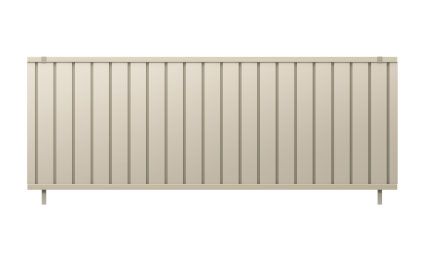 TM1型（たて目隠し） 三協アルミ　門・フェンスまわり　フェンス・スクリーン　目隠し　モダン　おしゃれ　エクステリア　愛知・名古屋の外構専門店パートナーホームのエクステリア　製品一覧　形材フェンス　レジリア　|パートナーホーム