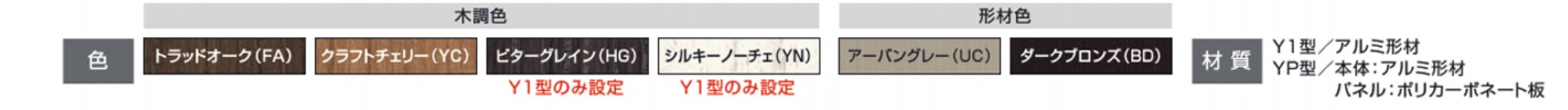 三協アルミ　門・フェンスまわり　フェンス・スクリーン　目隠し　モダン　おしゃれ　エクステリア　愛知・名古屋の外構専門店パートナーホームのエクステリア　製品一覧　形材フェンス　フレイナ カラーバリエーション|パートナーホーム