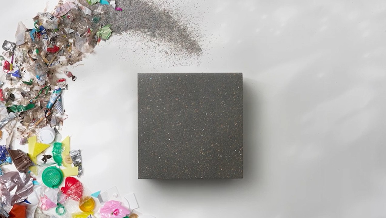 床板・幕板・キャップに、再資源化が困難な廃プラスチックと廃木材を融合させた循環型素材「レビア」を使用。環境に配慮しながら、美しい質感を両立します。　LIXIL　外構　モダン　 おしゃれ　エクステリア　愛知・名古屋の外構専門店パートナーホームのエクステリア　製品一覧　樹ら楽　柾目タイプ|パートナーホーム