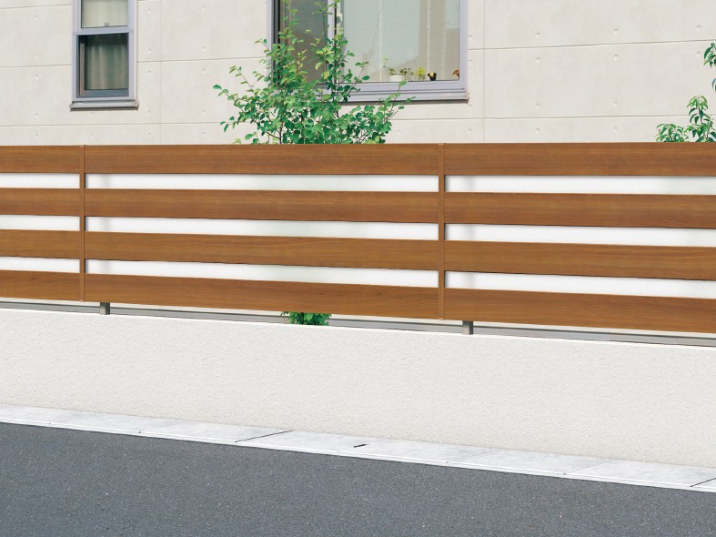 三協アルミ　形材フェンス　フレイナ　Y1型・YP型【外構エクステリア商品】|サムネイル　三協アルミ　門・フェンスまわり　フェンス・スクリーン　目隠し　モダン　おしゃれ　エクステリア　愛知・名古屋の外構専門店パートナーホームのエクステリア　製品一覧　形材フェンス　フレイナ 　YP型|パートナーホーム