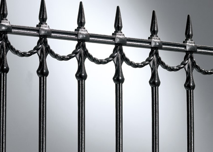 7型　三協アルミ　門・フェンスまわり　フェンス・スクリーン　目隠し　モダン　おしゃれ　エクステリア　愛知・名古屋の外構専門店パートナーホームのエクステリア　製品一覧　鋳物フェンス　ファンセル|パートナーホーム