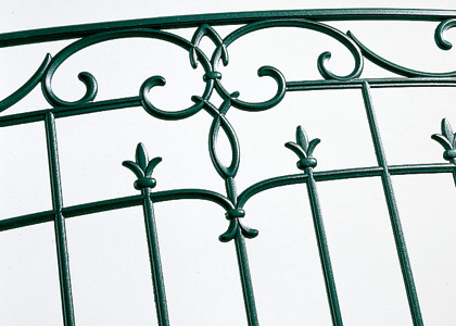 7型　三協アルミ　門・フェンスまわり　フェンス・スクリーン　目隠し　モダン　おしゃれ　エクステリア　愛知・名古屋の外構専門店パートナーホームのエクステリア　製品一覧　鋳物フェンス　　キャスリート|パートナーホーム