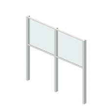 スクリーン上段のみ組み合わせ 三協アルミ　門・フェンスまわり　フェンス・スクリーン　目隠し　モダン　おしゃれ　エクステリア　愛知・名古屋の外構専門店パートナーホームのエクステリア　製品一覧　ガーデンスクリーン　三協アルミ　門・フェンスまわり　フェンス・スクリーン　目隠し　モダン　おしゃれ　エクステリア　愛知・名古屋の外構専門店パートナーホームのエクステリア　製品一覧　ガーデンスクリーン　LALAスクリーン|パートナーホーム