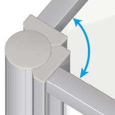 間仕切り支柱（自在コーナー用） 90°～180°に対応する、自在コーナー用柱を用意しています。さらに、鋭角コーナー補助材を組み合わせ、60°～150°までの施工を可能にします。 三協アルミ　門・フェンスまわり　フェンス・スクリーン　目隠し　モダン　おしゃれ　エクステリア　愛知・名古屋の外構専門店パートナーホームのエクステリア　製品一覧　ガーデンスクリーン　三協アルミ　門・フェンスまわり　フェンス・スクリーン　目隠し　モダン　おしゃれ　エクステリア　愛知・名古屋の外構専門店パートナーホームのエクステリア　製品一覧　ガーデンスクリーン　LALAスクリーン|パートナーホーム