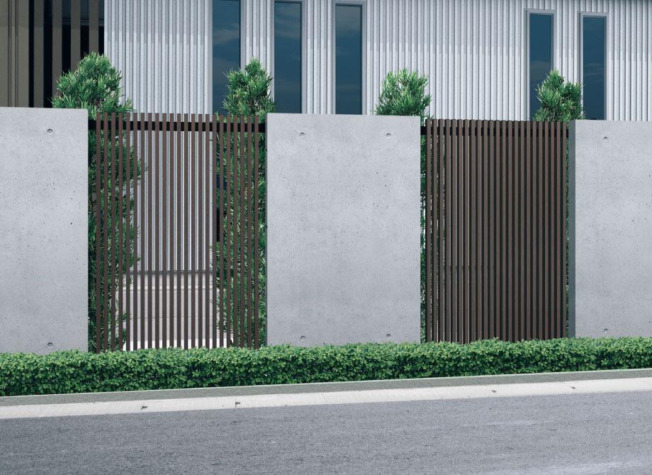 三協アルミ　門・フェンスまわり　フェンス・スクリーン　目隠し　モダン　おしゃれ　エクステリア　愛知・名古屋の外構専門店パートナーホームのエクステリア　製品一覧　ガーデンスクリーン　J.モダン|パートナーホーム