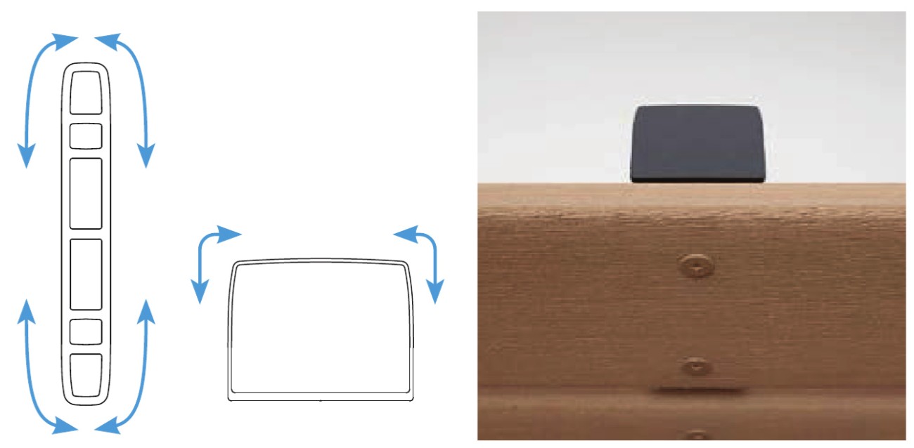 平板と柱のエッジデザインにはRをつけることで、より柔らかい印象に仕上げています。天然木のような素材感と住まいにとけ込む優しいデザインです。 LIXIL　門・フェンスまわり　フェンス・スクリーン　目隠し　モダン　おしゃれ　エクステリア　愛知・名古屋の外構専門店パートナーホームのエクステリア　製品一覧　フェンスAW　|パートナーホーム