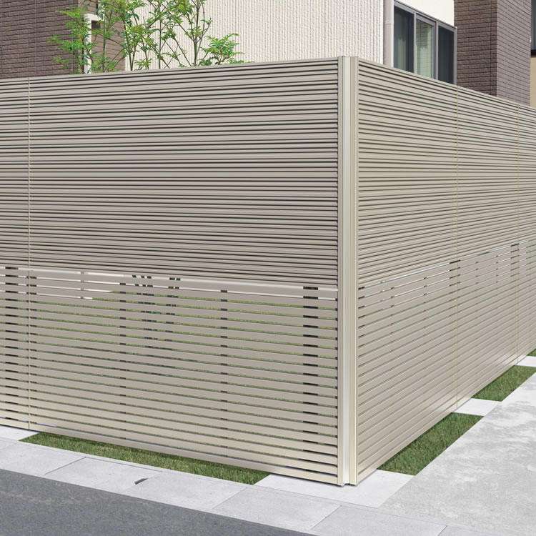 三協アルミ　門・フェンスまわり　フェンス・スクリーン　目隠し　モダン　おしゃれ　エクステリア　愛知・名古屋の外構専門店パートナーホームのエクステリア　製品一覧　ガーデンスクリーン　ベルサード|パートナーホーム
