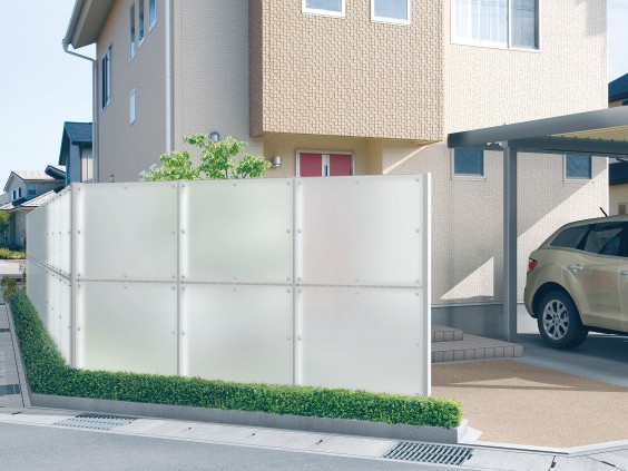 三協アルミ　LALAスクリーン　仕様【外構エクステリア商品】|サムネイル　三協アルミ　門・フェンスまわり　フェンス・スクリーン　目隠し　モダン　おしゃれ　エクステリア　愛知・名古屋の外構専門店パートナーホームのエクステリア　製品一覧　ガーデンスクリーン　三協アルミ　門・フェンスまわり　フェンス・スクリーン　目隠し　モダン　おしゃれ　エクステリア　愛知・名古屋の外構専門店パートナーホームのエクステリア　製品一覧　ガーデンスクリーン　LALAスクリーン|パートナーホーム