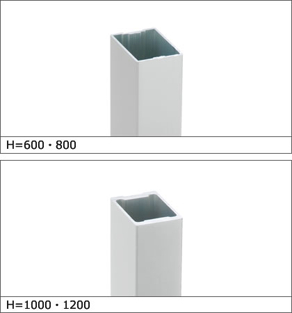 アルミ形材支柱 スチール支柱に加えて、アルミ形材支柱が選択できます。 ●フェンス本体とアルミ形材支柱は材質が異なるため、多少色味が異なります。　三協アルミ　門・フェンスまわり　フェンス・スクリーン　目隠し　モダン　おしゃれ　エクステリア　愛知・名古屋の外構専門店パートナーホームのエクステリア　製品一覧 スチールメッシュ　ユメッシュZ型フェンス|パートナーホーム
