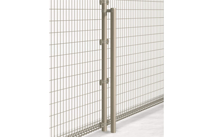 控え柱（H＝4000の場合） H＝4000の場合には、支柱をしっかりと支える控え柱を使用します。　三協アルミ　門・フェンスまわり　フェンス・スクリーン　目隠し　モダン　おしゃれ　エクステリア　愛知・名古屋の外構専門店パートナーホームのエクステリア　製品一覧 スチールメッシュ　ユメッシュR型フェンス|パートナーホーム