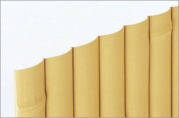 竹パネル AAS樹脂 ●対応商品：建仁寺垣　三協アルミ　門・フェンスまわり　フェンス・スクリーン　目隠し　モダン　おしゃれ　エクステリア　愛知・名古屋の外構専門店パートナーホームのエクステリア　製品一覧　樹脂竹垣　紗更|パートナーホーム