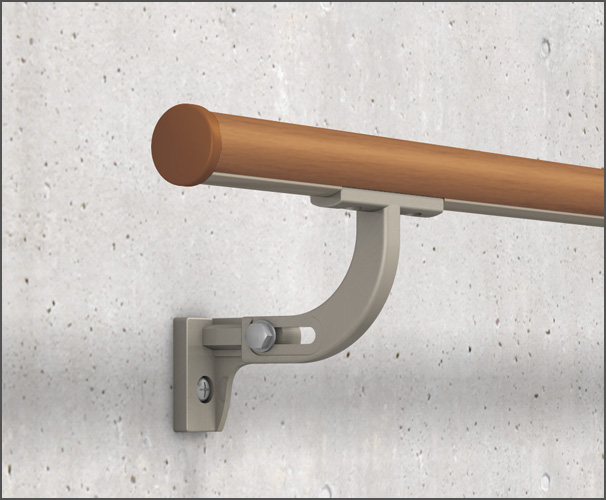 調整式 三協アルミ　玄関アプローチ　門・フェンスまわり　モダン　おしゃれ　エクステリア　愛知・名古屋の外構専門店パートナーホームのエクステリア　製品一覧　歩行者用補助手すり　エトランポS・エトランポU|パートナーホーム