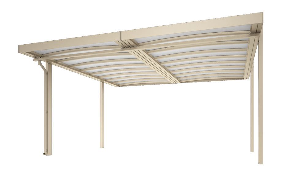 スタンダードタイプ　三協アルミ　車庫まわり　カーポート　モダン　おしゃれ　エクステリア　愛知・名古屋の外構専門店パートナーホームのエクステリア　製品一覧　カーポート　U.スタイル アゼスト|パートナーホーム