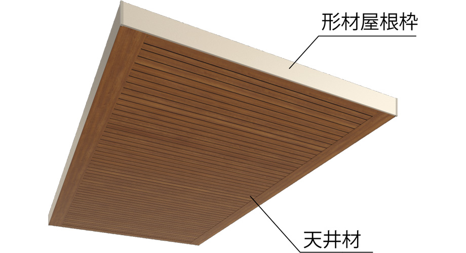 Roof 形材屋根枠／天井材 三協アルミ　車庫まわり　カーポート　モダン　おしゃれ　エクステリア　愛知・名古屋の外構専門店パートナーホームのエクステリア　製品一覧　カーポート　U.スタイル アゼスト プレミアムタイプ|パートナーホーム