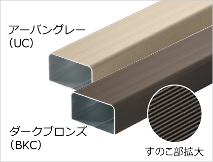 アルミタイプ すのこ表面に凹凸をつけることにより、すべりを軽減します。住宅サッシに合わせやすい2色からお選びいただけます。　三協アルミ　庭まわり 　デッキ　コーディネートアイテム　ウォールエクステリア　モダン　おしゃれ　エクステリア　愛知・名古屋の外構専門店パートナーホームのエクステリア　製品一覧　濡縁|パートナーホーム